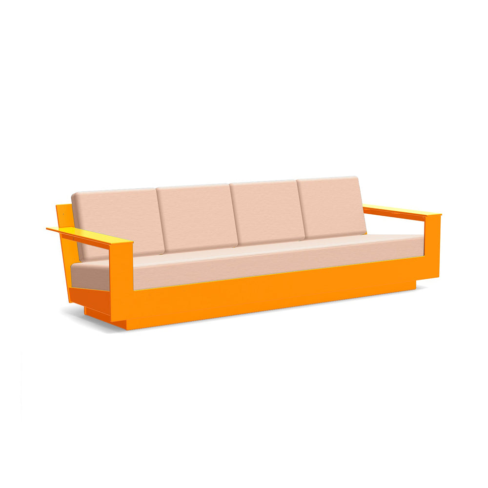Nisswa Sofa 96 Sofas Loll Designs Sunset Orange Cast Petal