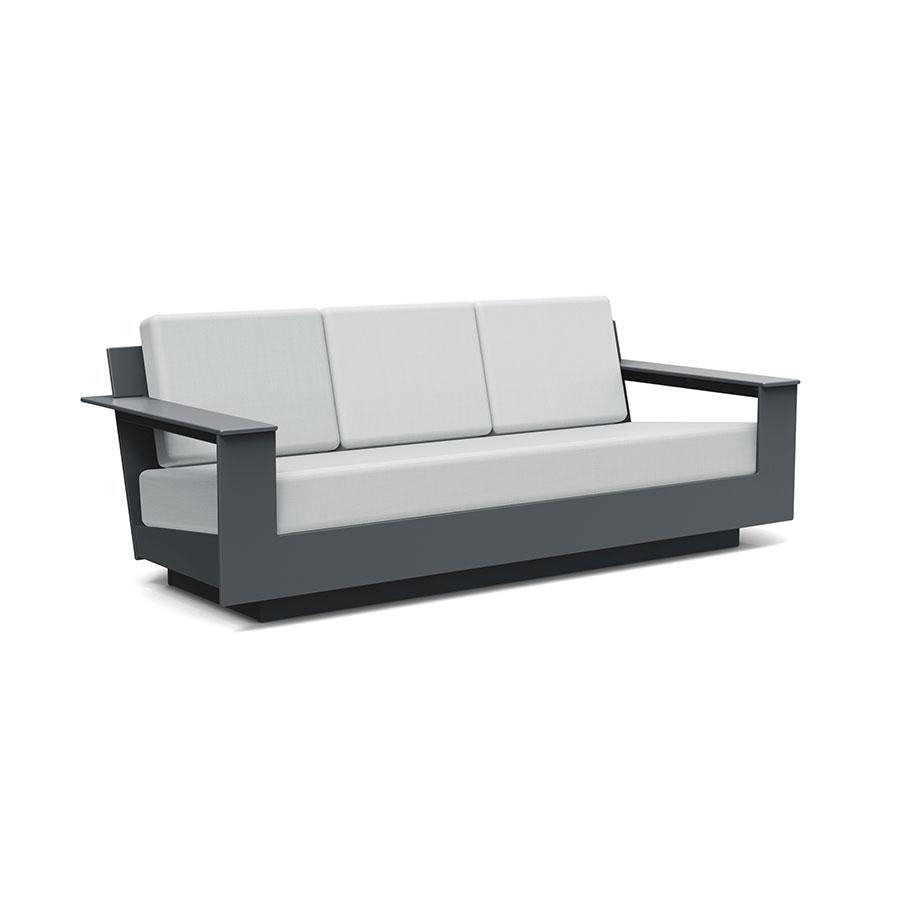 Nisswa Sofa Sofas Loll Designs Charcoal Grey Cast Silver