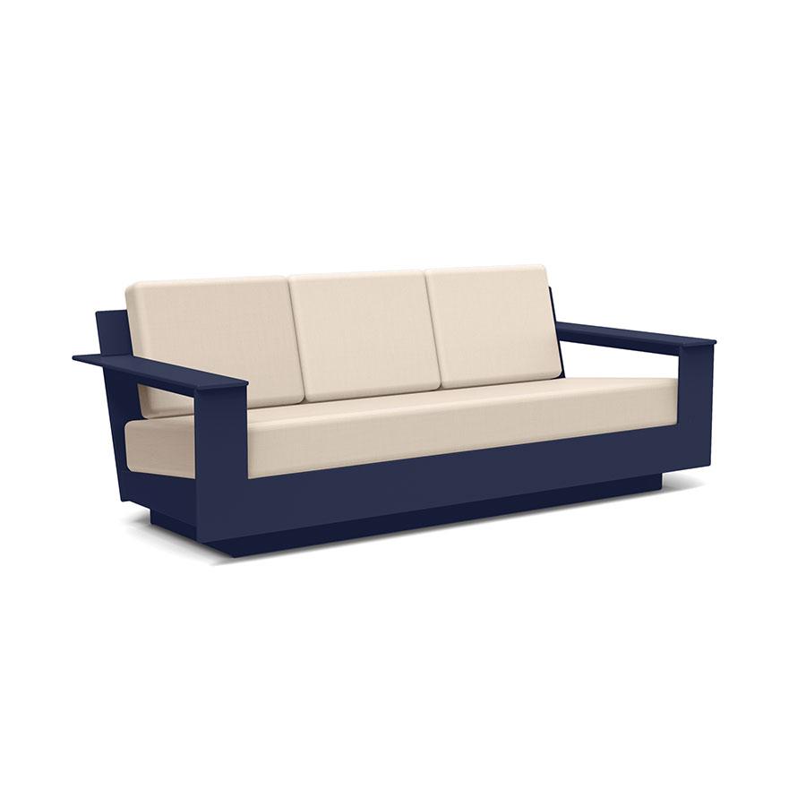 Nisswa Sofa Sofas Loll Designs Navy Blue Canvas Flax