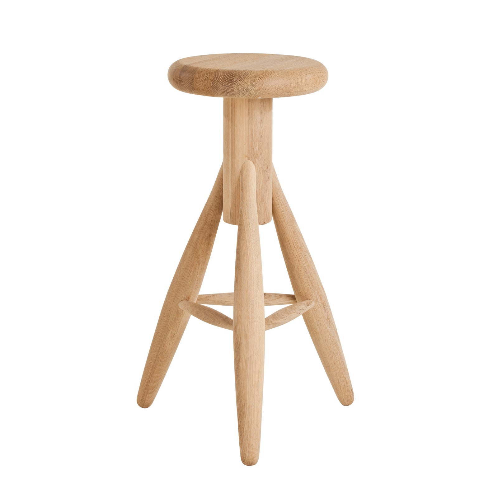 Rocket Stool Stools Artek Soaped Oak