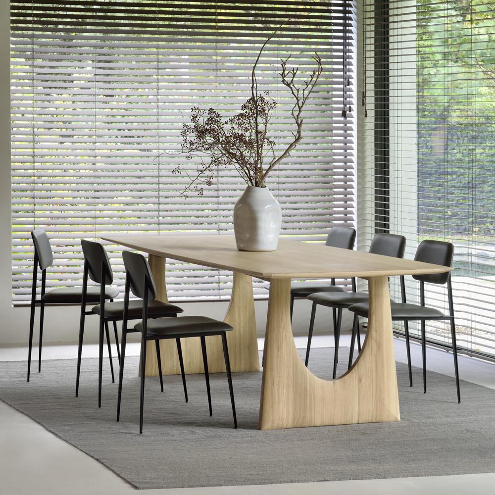 Oak Geometric Dining Table Dining Tables Ethnicraft