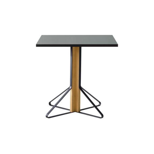 Kaari Table Square Tables Artek Light Gray Linoleum / Table Top + $170
