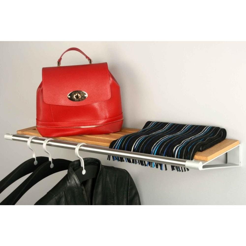 Hat Shelf With Clothes Rack Accessories Loca