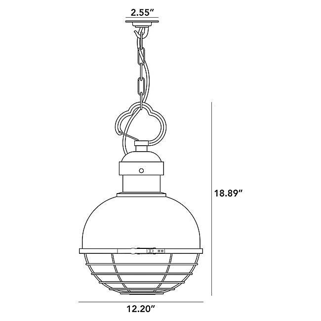 Oceanic Small Pendant suspension lamps Original BTC