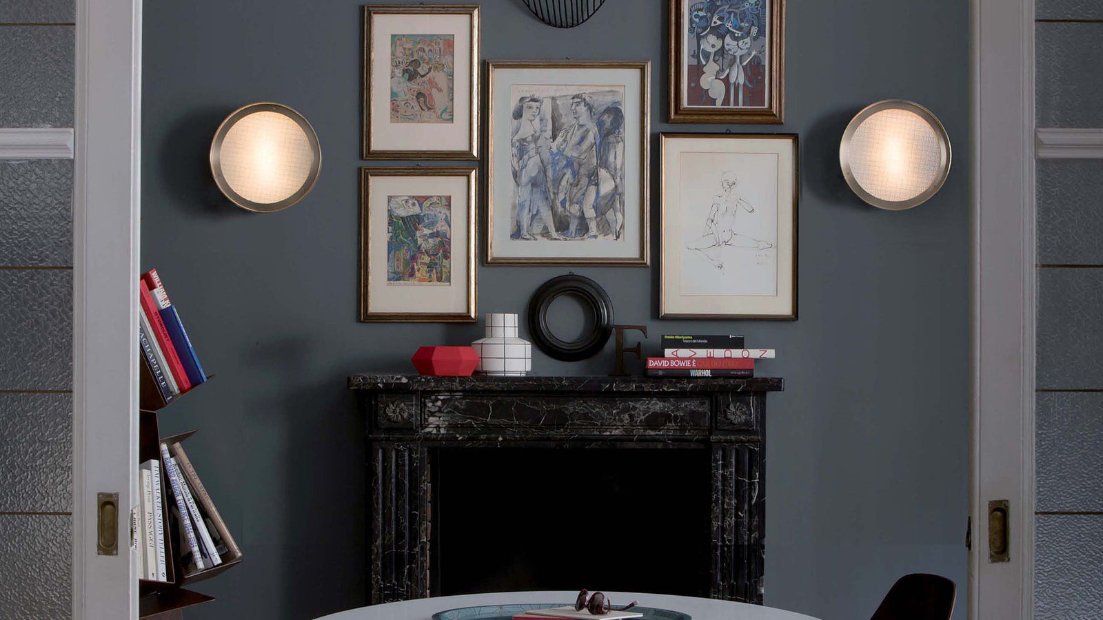 Berlin Wall Sconce Wall Sconce Oluce