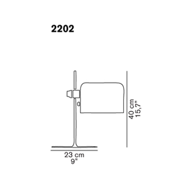 Coupe Table Lamp Table Lamps Oluce