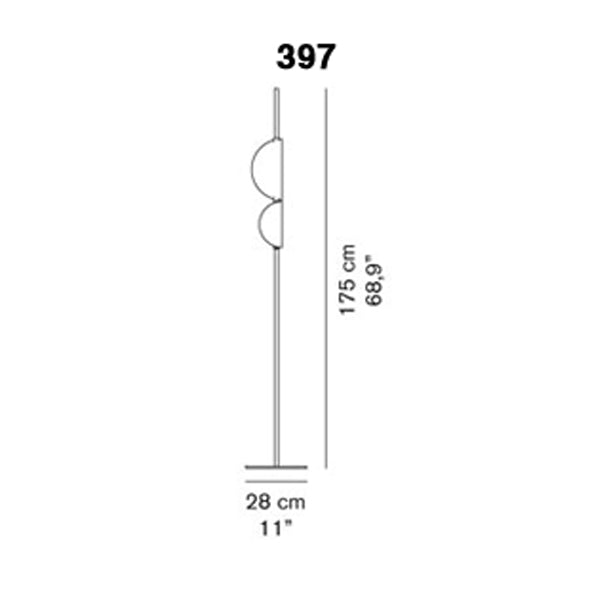 Superluna Floor Lamp Floor Lamps Oluce