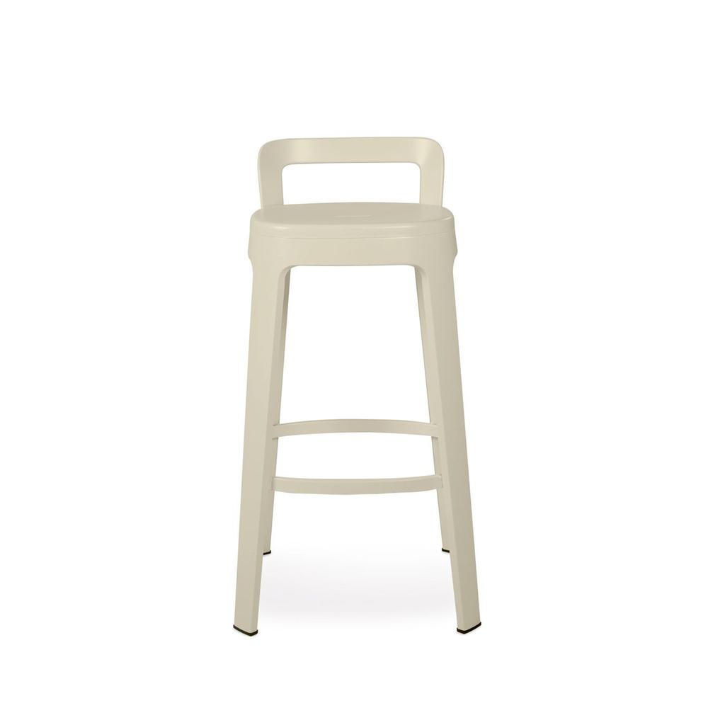 Ombra Stool With Backrest stools RS Barcelona Bar Stool Grey