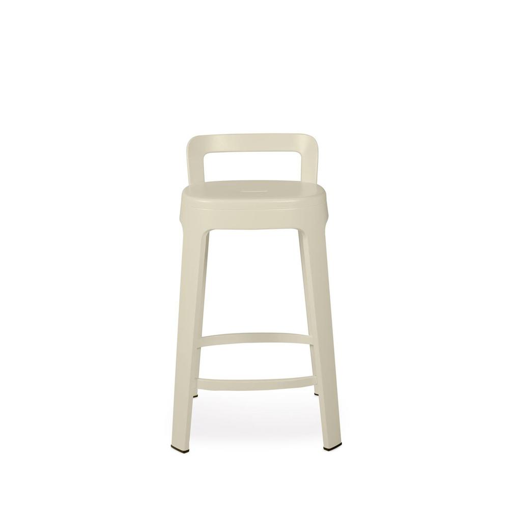 Ombra Stool With Backrest stools RS Barcelona Counter Stool Grey