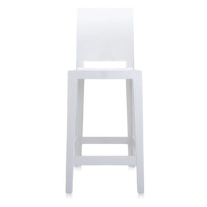 One More Please Stool bar seating Kartell Solid White Counter Stool-39.4" 