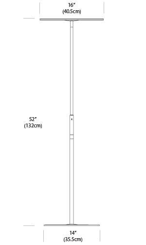 Circa LED Floor Lamp Floor Lamps Pablo