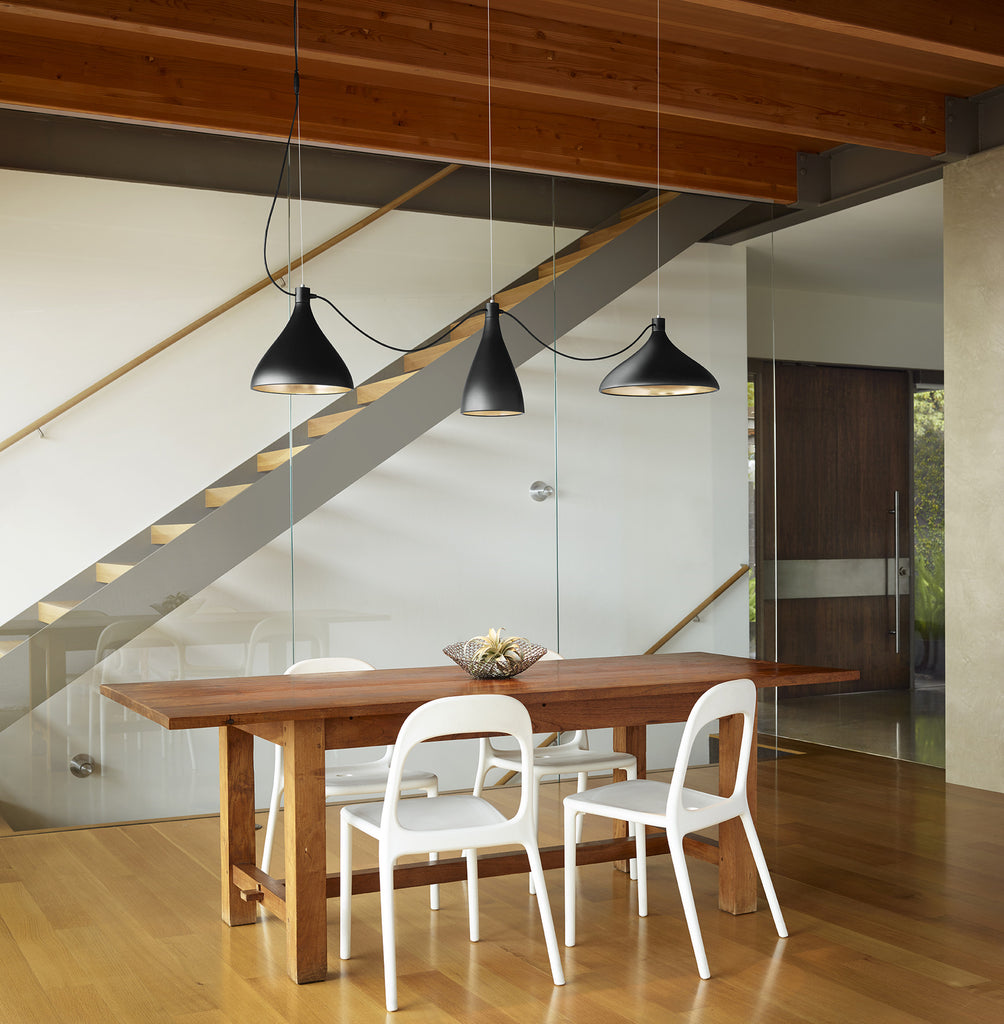Swell String 3 Mixed Modular Suspension Light suspension lamps Pablo