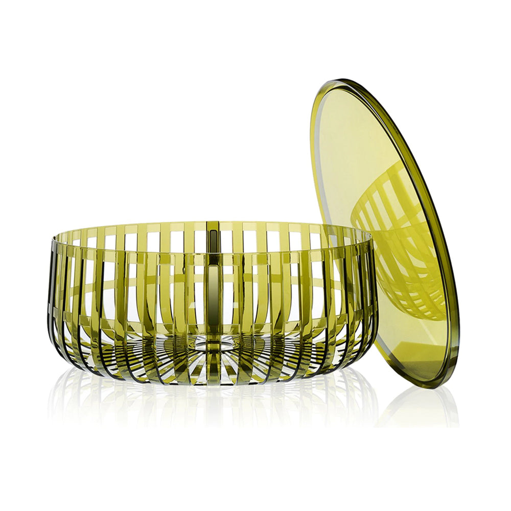 Panier Side Table side/end table Kartell Dark Green