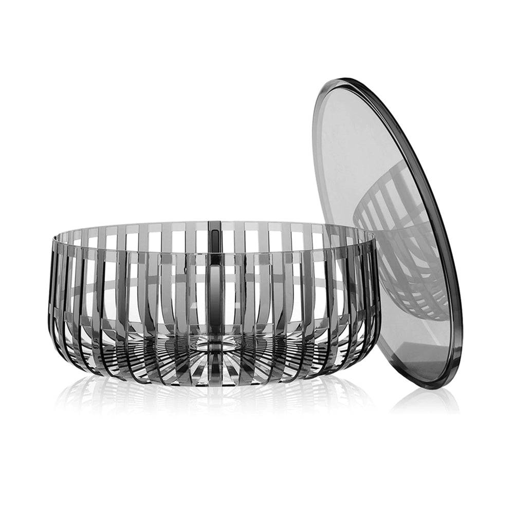 Panier Side Table side/end table Kartell Dark Grey