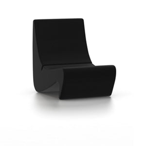 Panton Amoebe Chair lounge chair Vitra Tonus - Black 