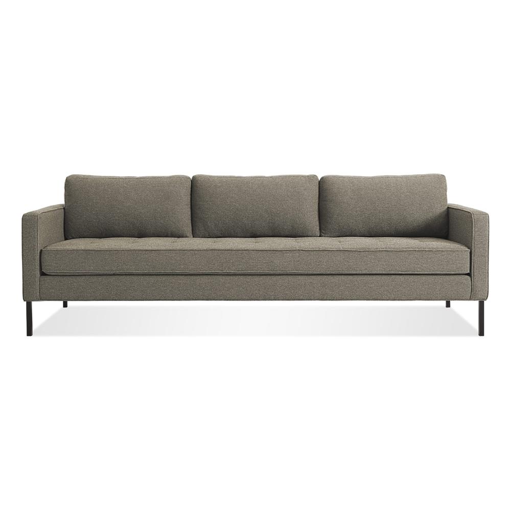 Paramount 95" Sofa Sofa BluDot Sanford Black Metal