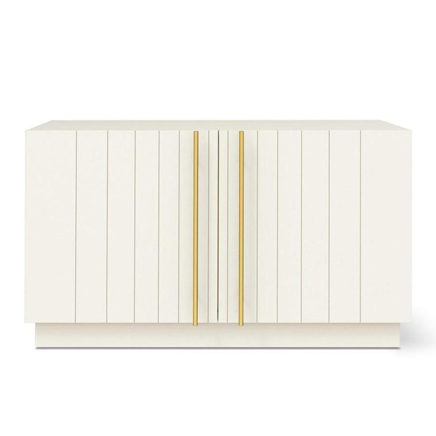 Elora Cabinet Cabinet Gus Modern Satin Pearl