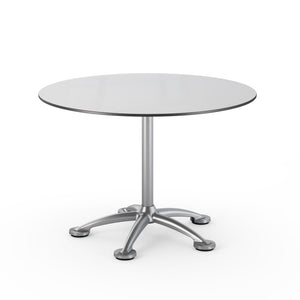 Pensi Round Table Side/Dining Knoll 43.25" dia. x 29.5" h - Trespa metallic with black edge + $6079.00 