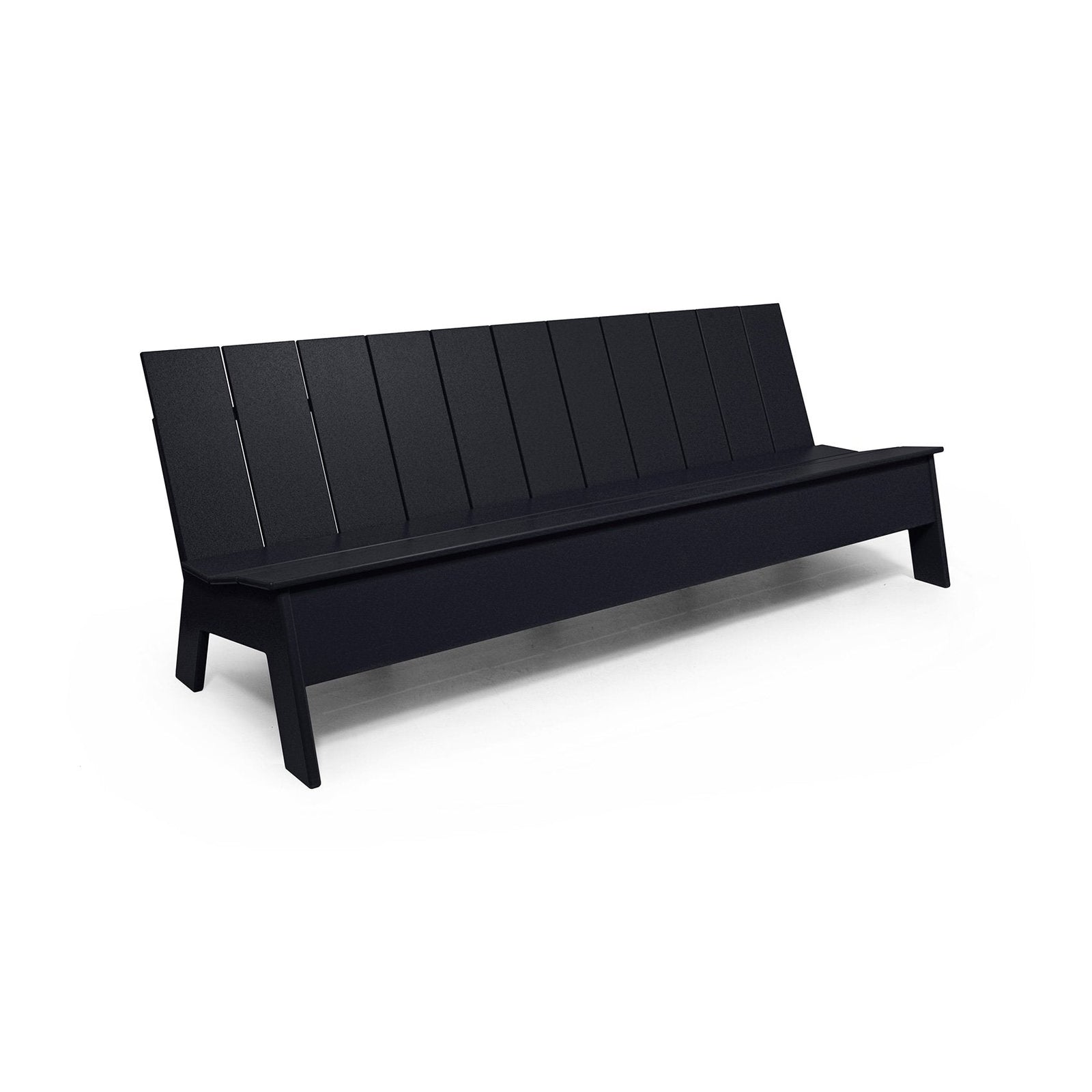 Picket 7' Bench Benches Loll Designs Black