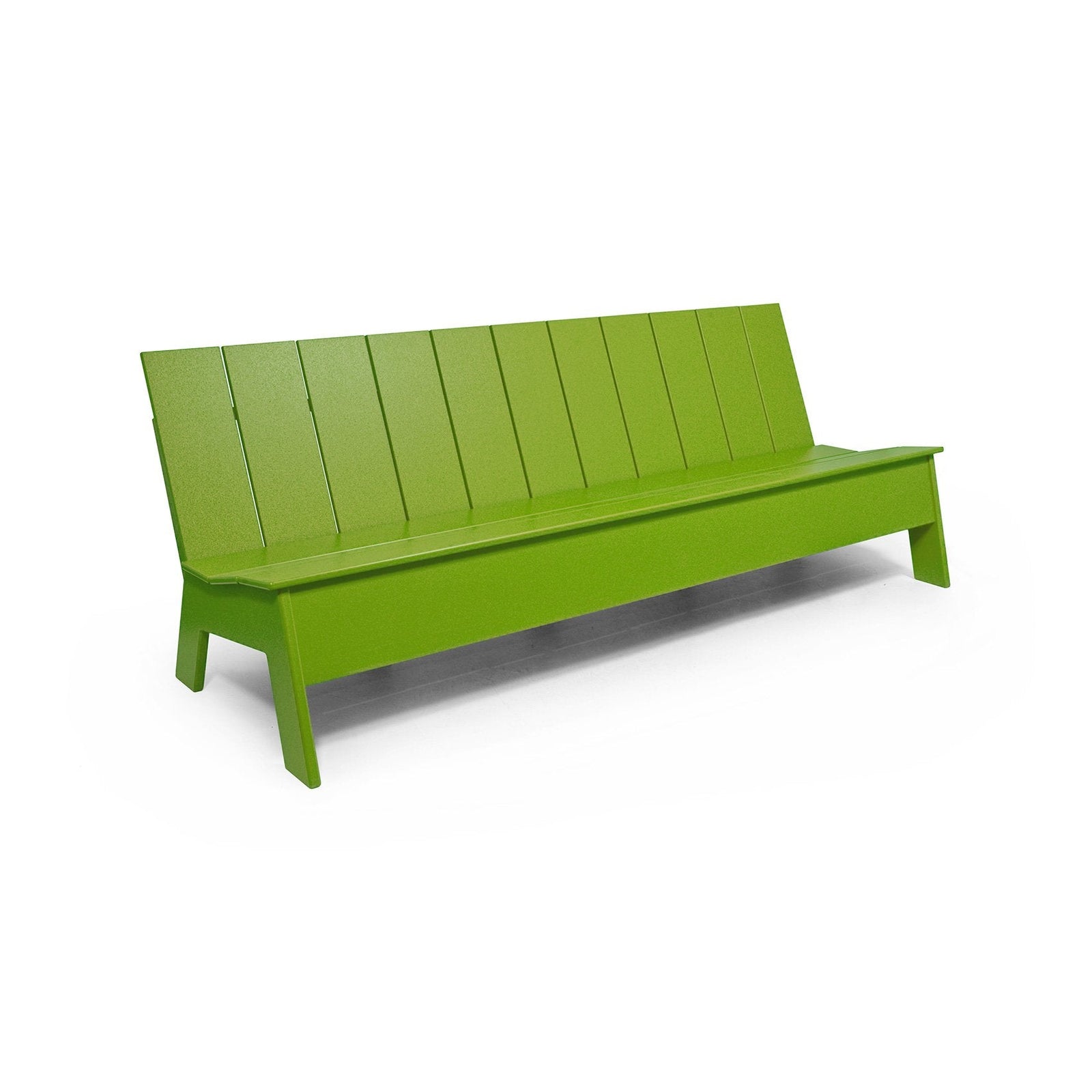 Picket 7' Bench Benches Loll Designs Leaf Green
