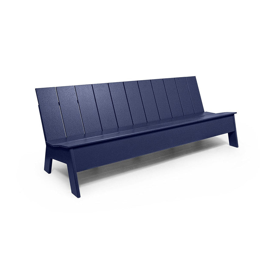 Picket 7' Bench Benches Loll Designs Navy Blue