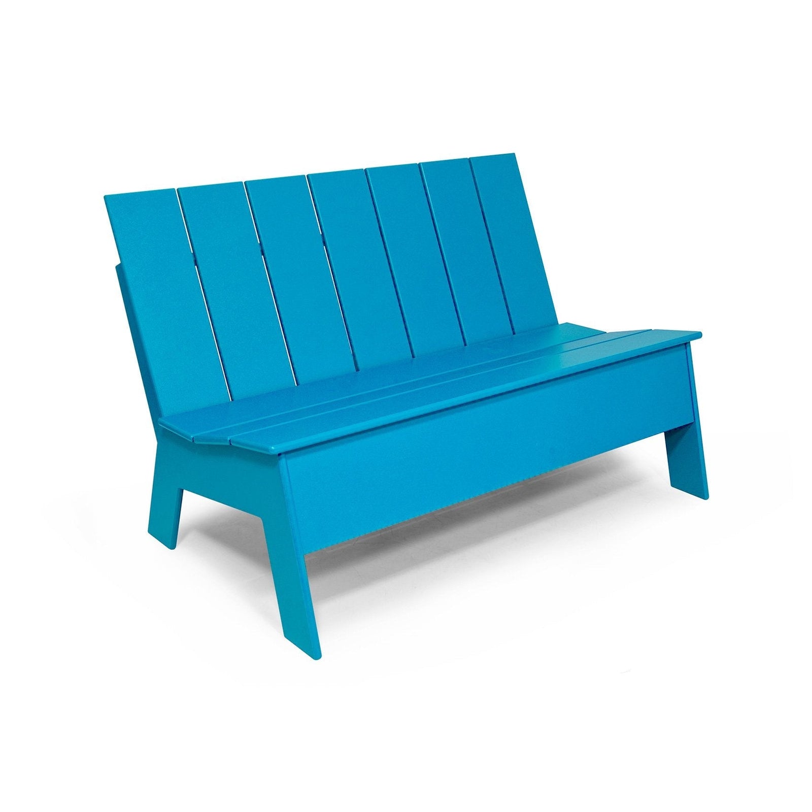 Picket Bench Benches Loll Designs Sky Blue
