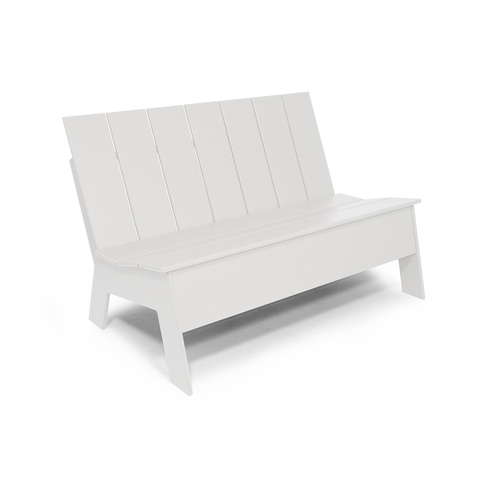Picket Bench Benches Loll Designs Cloud White