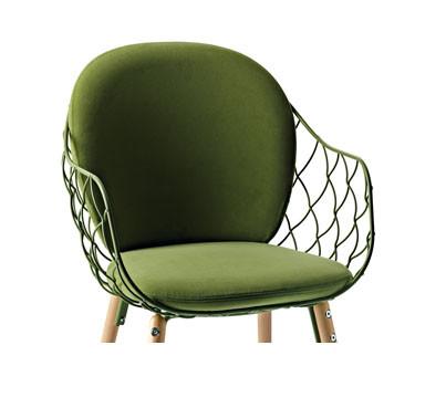 Pina Chair With Full Back Cushion Chairs Magis