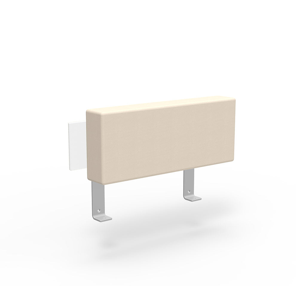 Platform One Accessory Arm Sofas Loll Designs Cloud White Canvas Flax