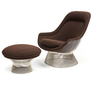 Platner Easy Chair and Ottoman lounge chair Knoll 