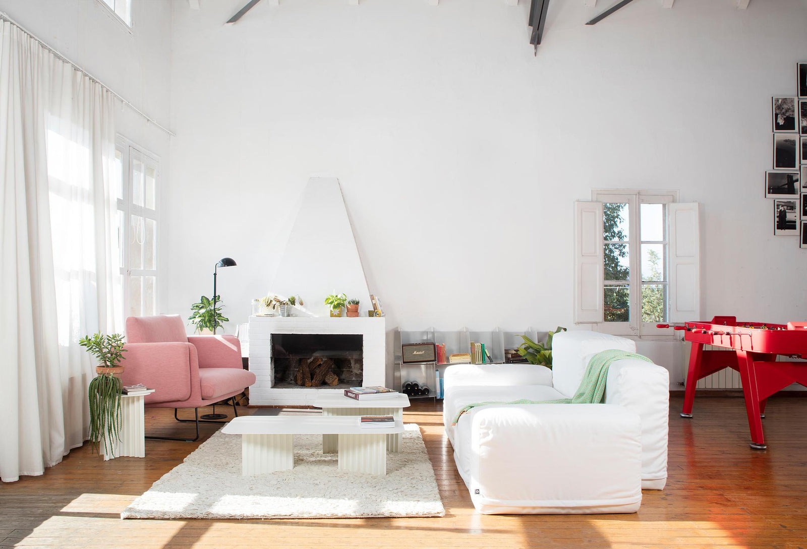 Plec Table-Steel table RS Barcelona