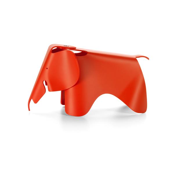 Eames Elephant by Vitra kids Vitra Poppy red