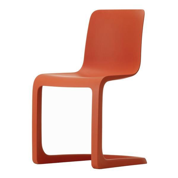 EVO-C Chair task chair Vitra Poppy Red Polypropylene
