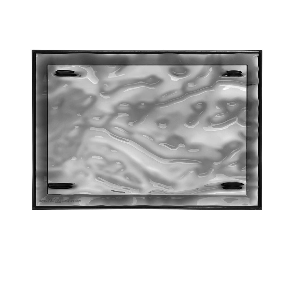 Precious Dune Tray Accessories Kartell Large Smoke Grey