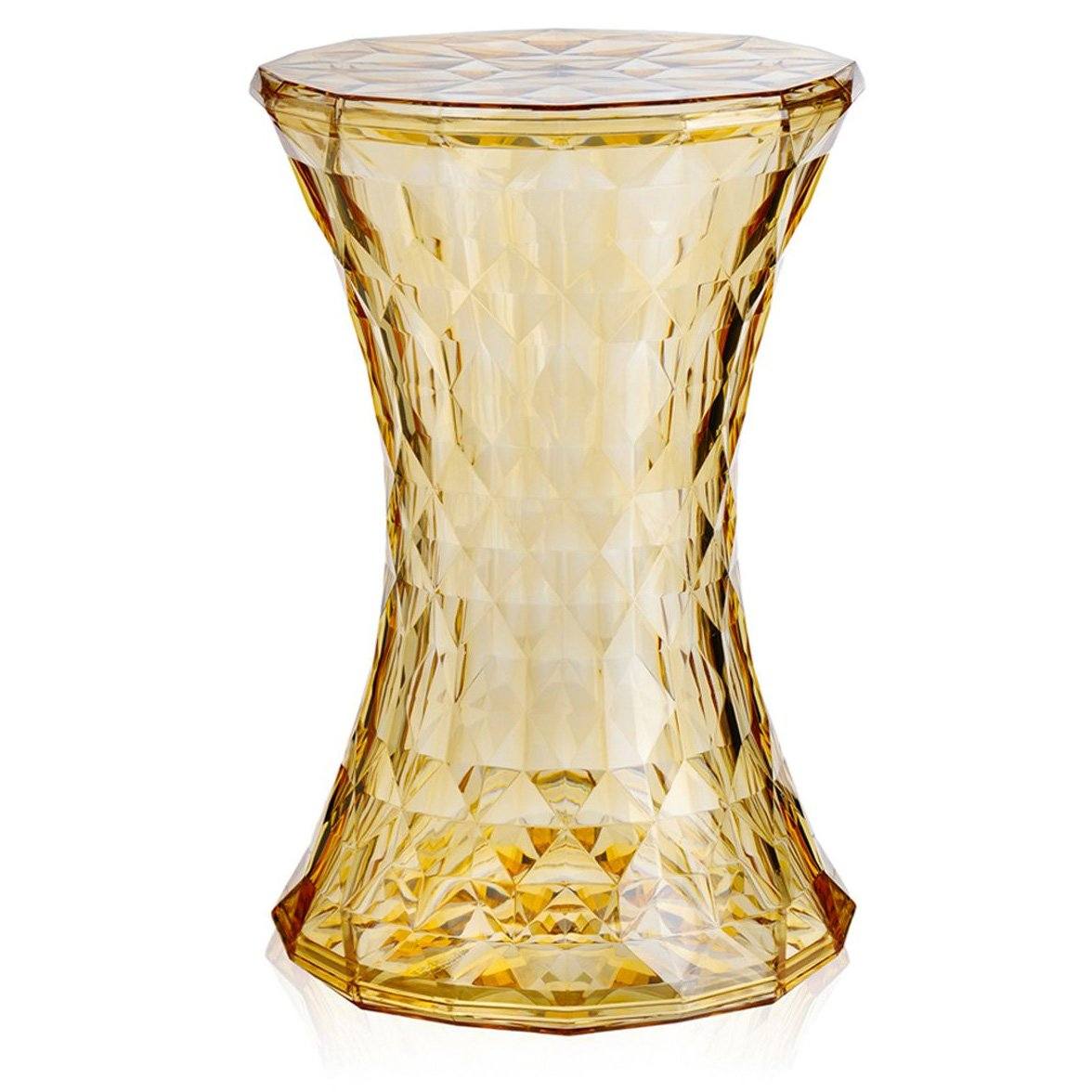 Precious Stone Stool Stools Kartell Gold
