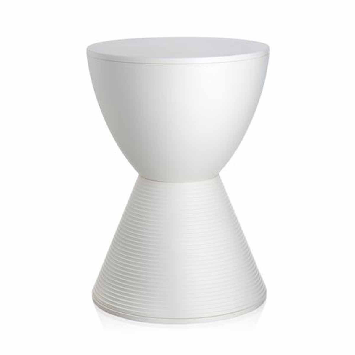 Prince Aha Stool Stools Kartell Wax White
