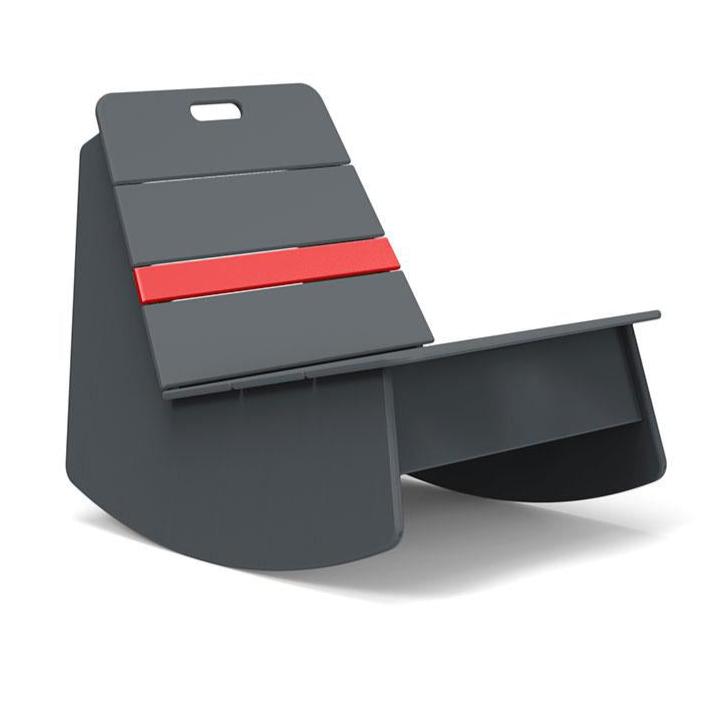 Racer Rocking Chair rocking chairs Loll Designs Charcoal Grey