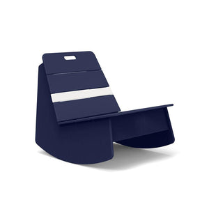 Racer Rocking Chair rocking chairs Loll Designs Navy Blue 