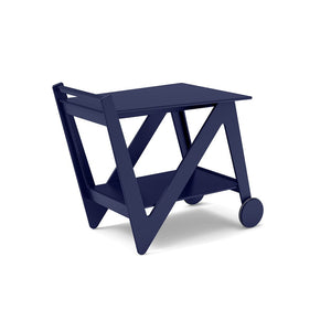 Rapson Bar Cart Accessories Loll Designs Navy Blue 