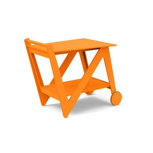 Rapson Bar Cart Accessories Loll Designs Sunset Orange 