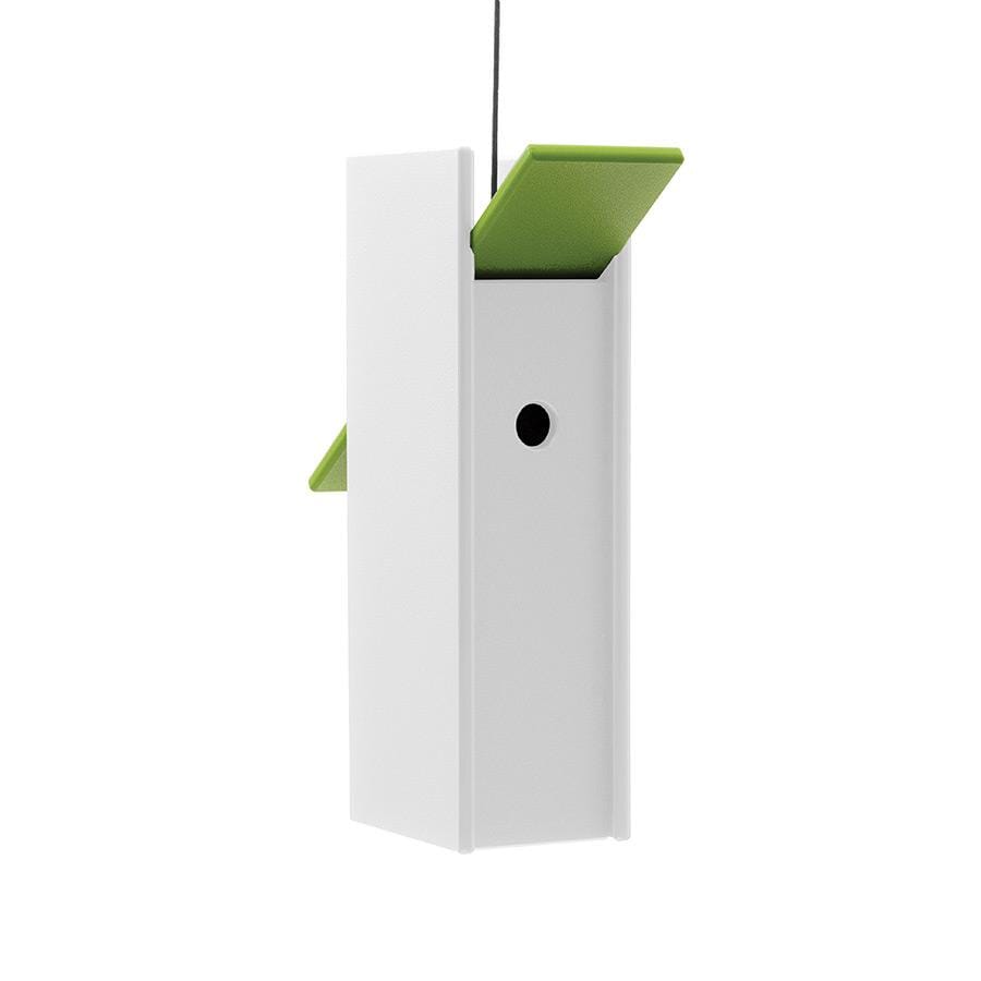 Rapson Birdhouse Accessories Loll Designs Leaf Green Cloud White