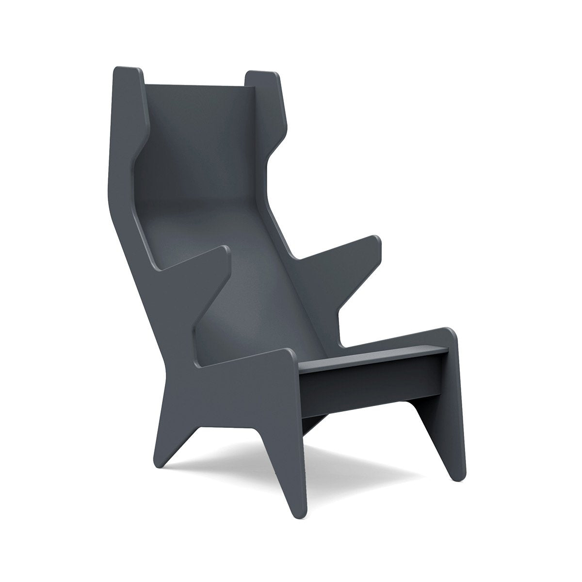Rapson Cave Chair Lounge Chair Loll Designs Charcoal Grey