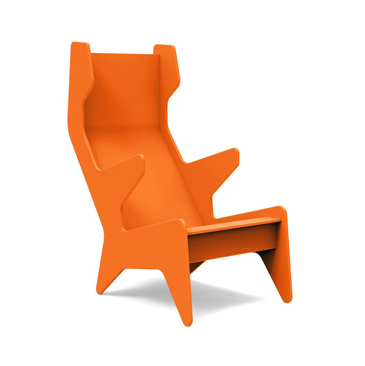Rapson Cave Chair Lounge Chair Loll Designs Sunset Orange
