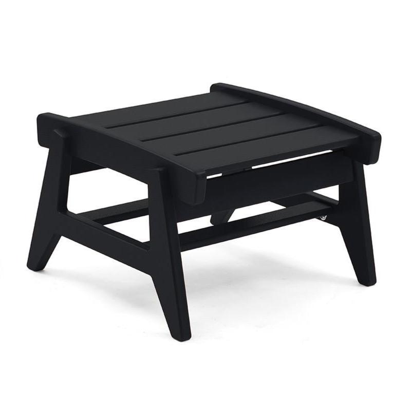 Rapson Ottoman ottomans Loll Designs Black