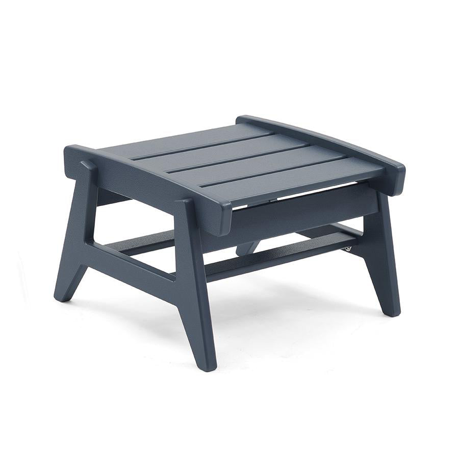 Rapson Ottoman ottomans Loll Designs Charcoal Grey