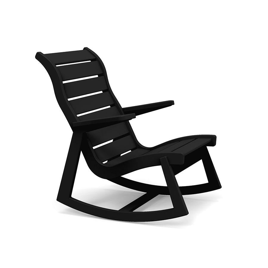 Rapson Rocking Chair rocking chairs Loll Designs Black