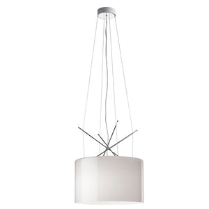 Ray Suspension Lamp hanging lamps Flos Gray Brown Glass - Halogen +$150.00 
