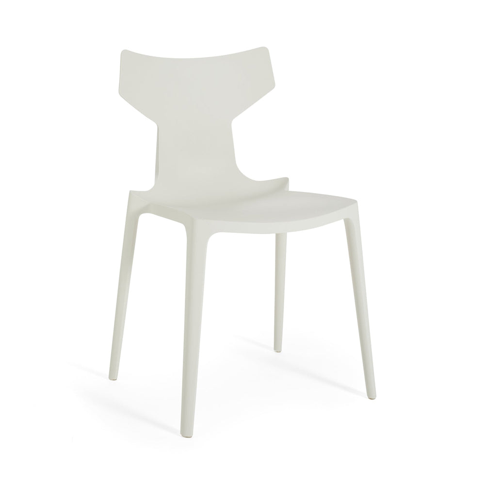 Re-Chair Set of 2 Side/Dining Kartell White