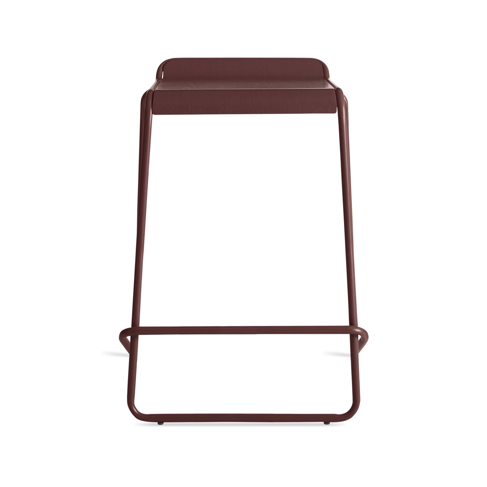Ready Stacking Counter Stool Stools BluDot Oxblood