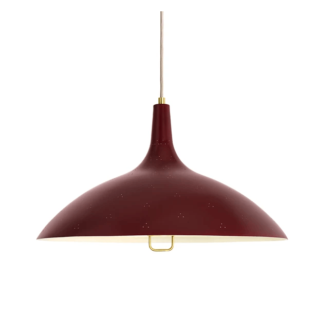 1965 Pendant Pendant Lights Gubi Chianti Red